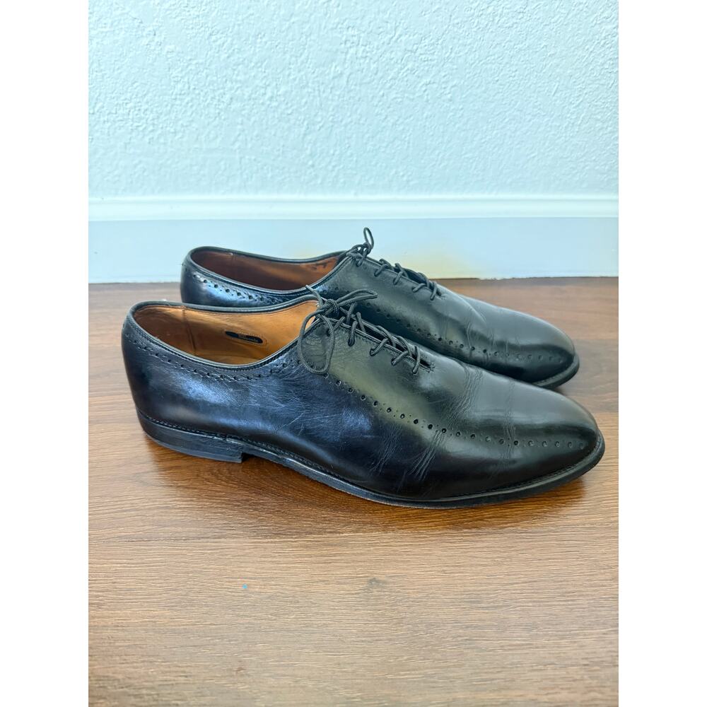 Allen Edmonds Hastings Black Leather Oxford Sz 10.5 Formal Classic
